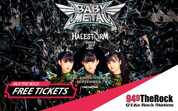 Baby Metal ticket giveaway