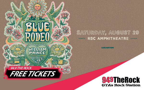Blue Rodeo ticket giveaway