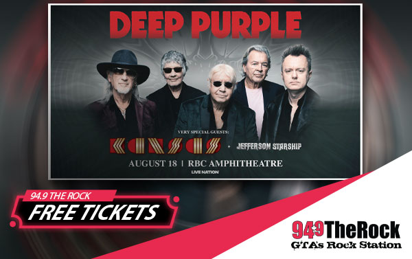 Deep Purple Ticket Giveaway