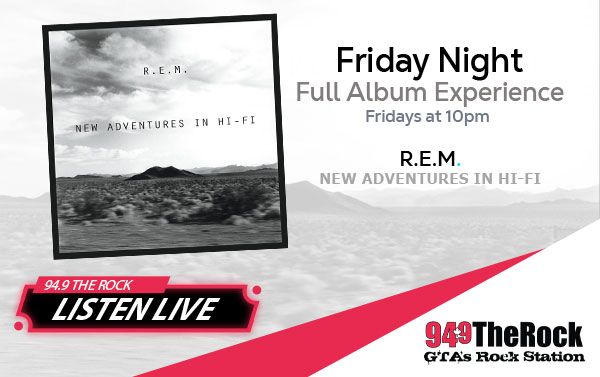 94.9 The Rock - Friday Night Full Albums: 